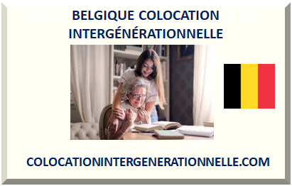 BELGIQUE COLOCATION INTERGÉNÉRATIONNELLE