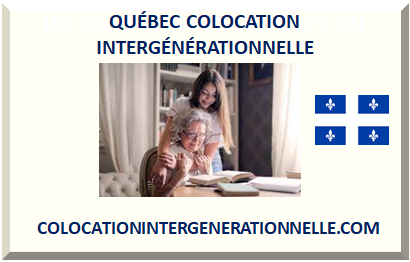 QUÉBEC COLOCATION INTERGÉNÉRATIONNELLE